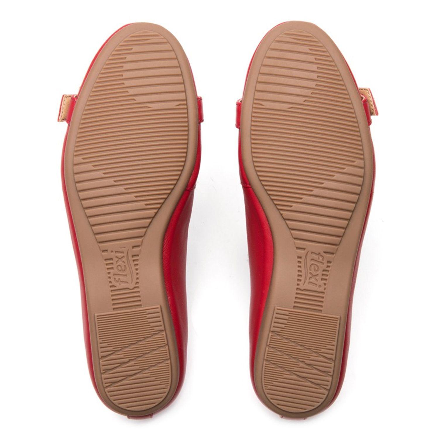 Ballerina Mujer Marie 116316 Roja Flexi-5