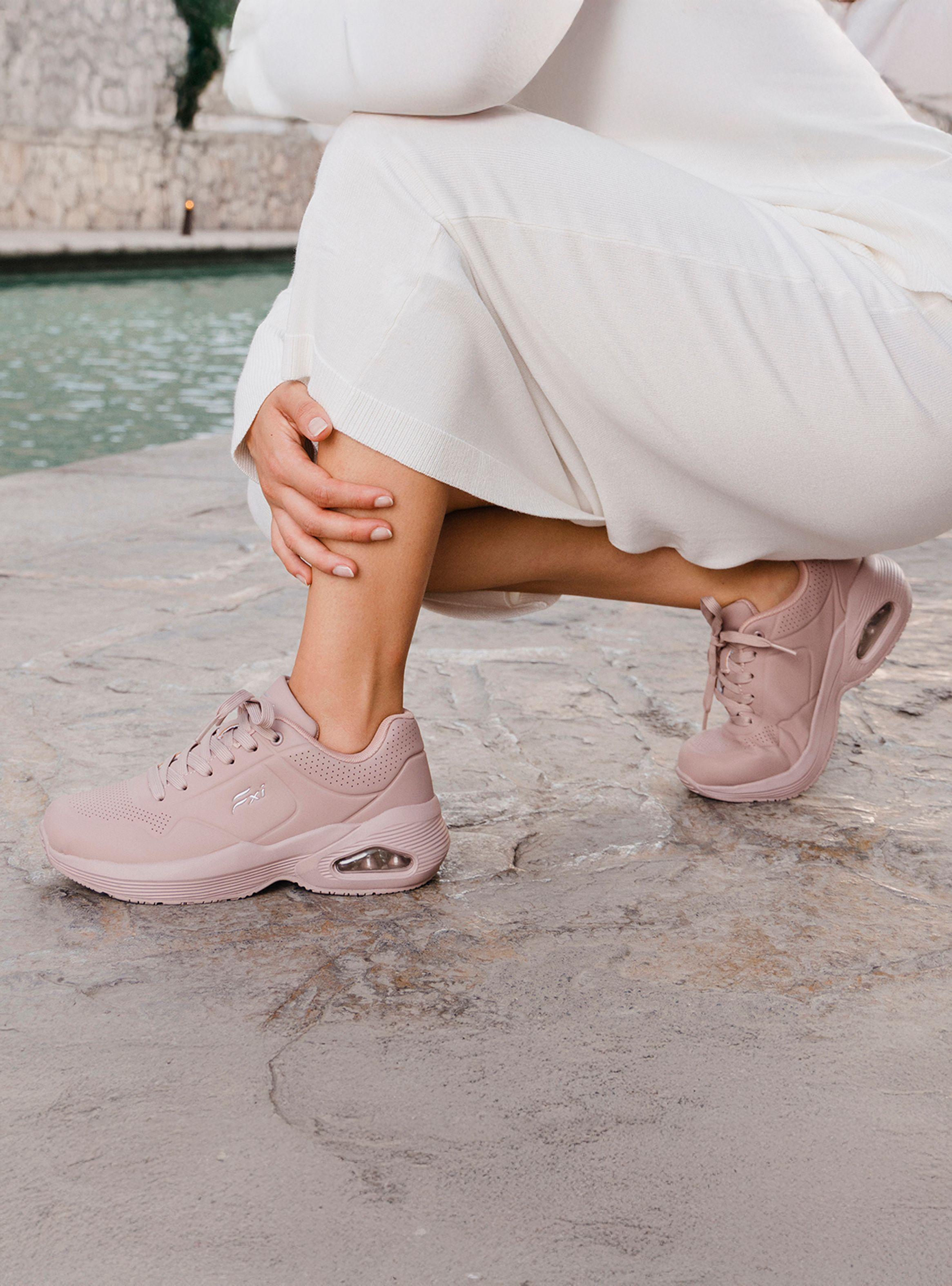 Zapatilla Mujer Saluma 131501 Rosa-1