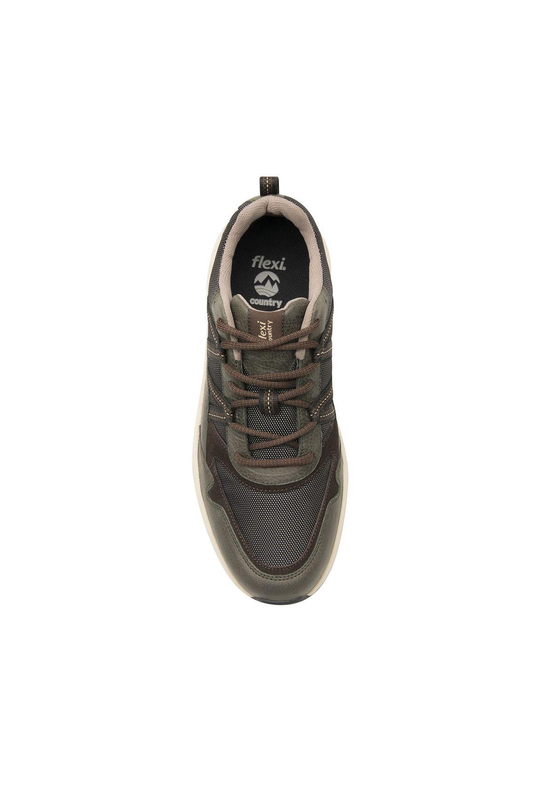 Zapato Flexi Hombre Klimber Olivo-6