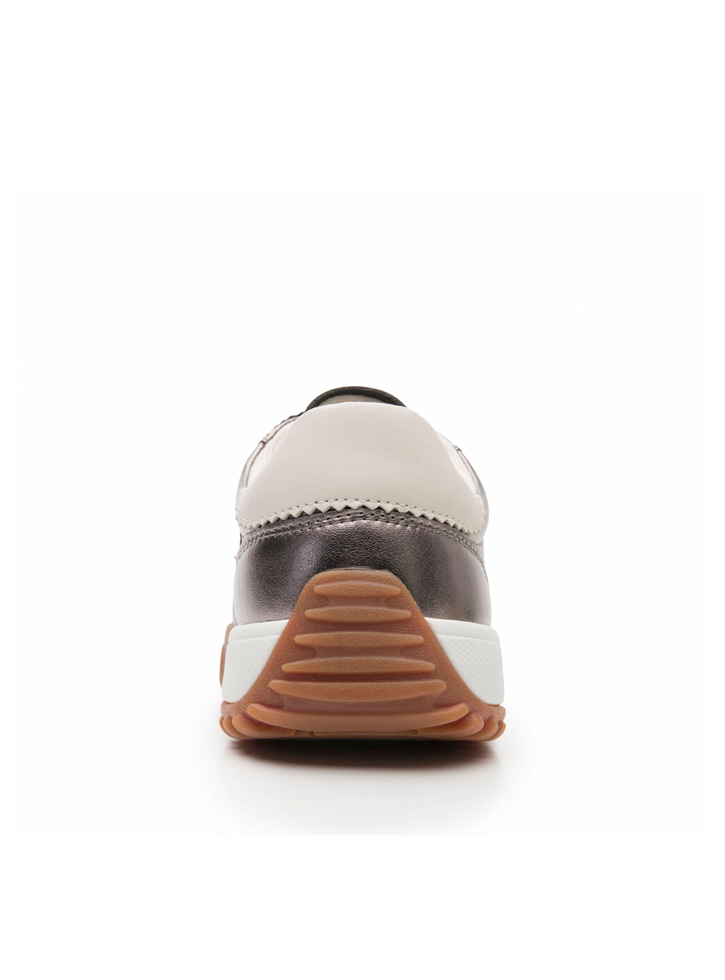 Zapatilla Mujer Naoki 138503 Metálica Flexi-4