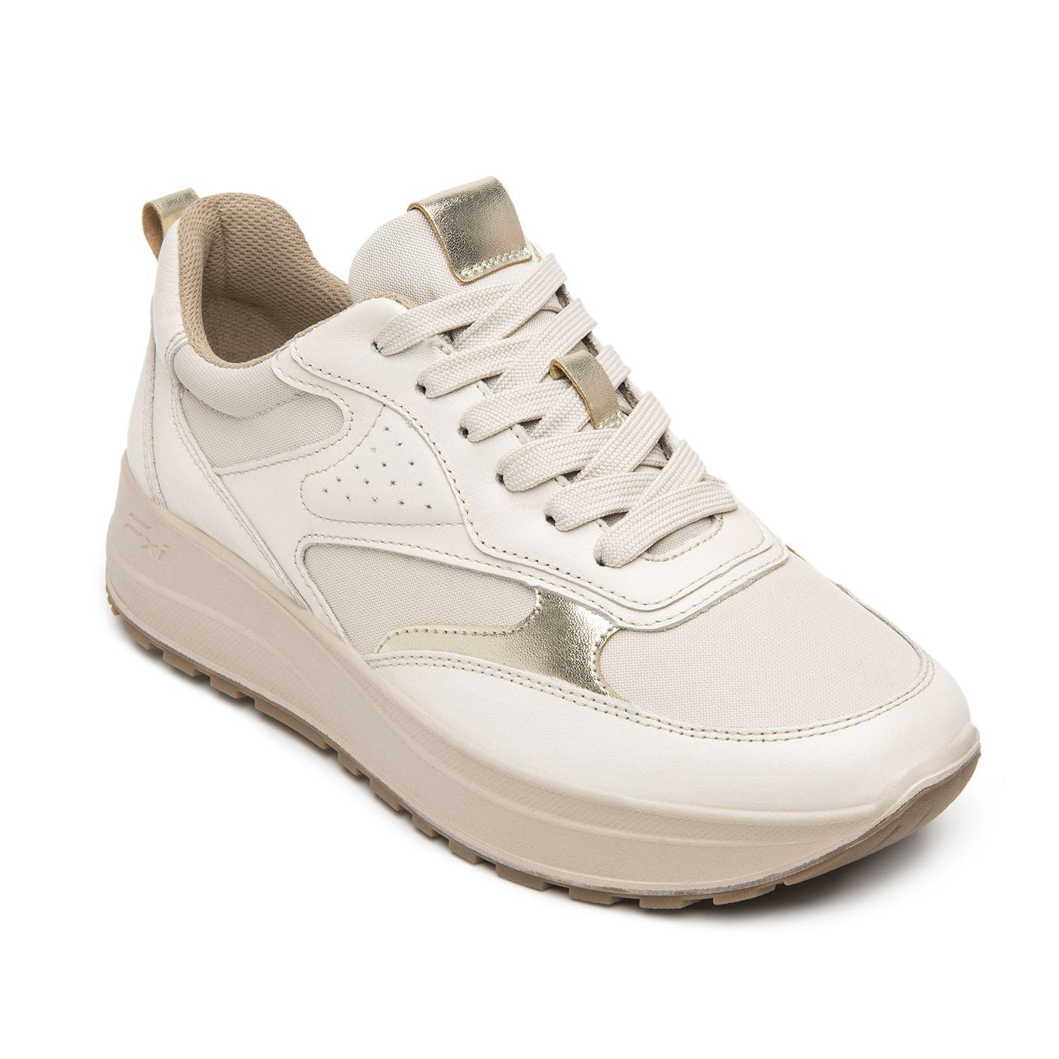 Zapatilla Mujer Atsiri 117210 Beige Flexi-1