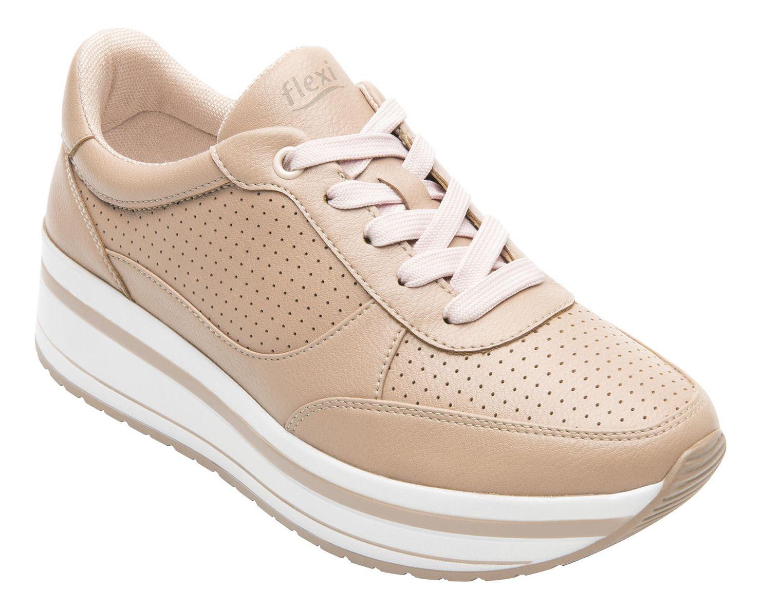 Zapatilla Mujer Alanis 101011 Rosa Flexi-1