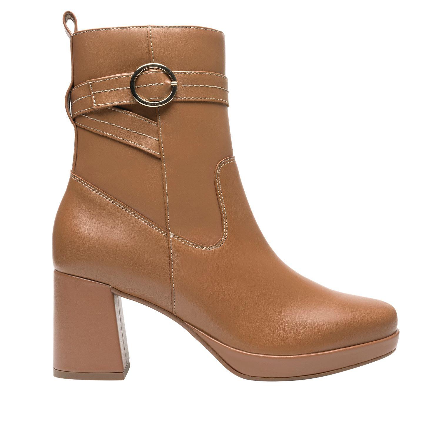 Botin Mujer Mackenzie 127204 Arena Flexi-0