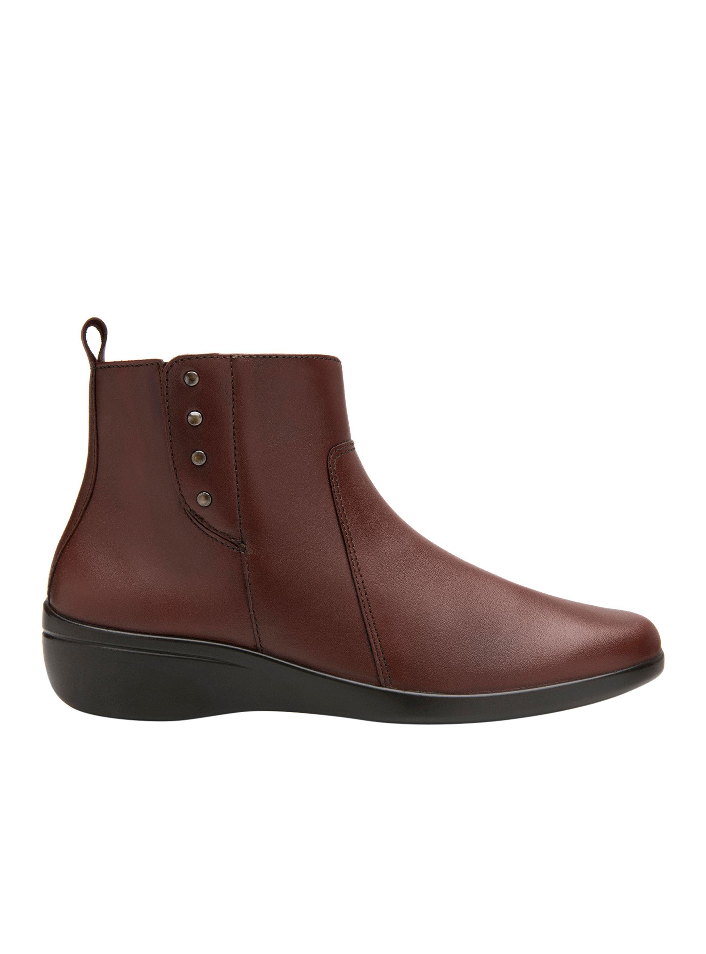 Botín Mujer Karime 18135 Café Flexi-0