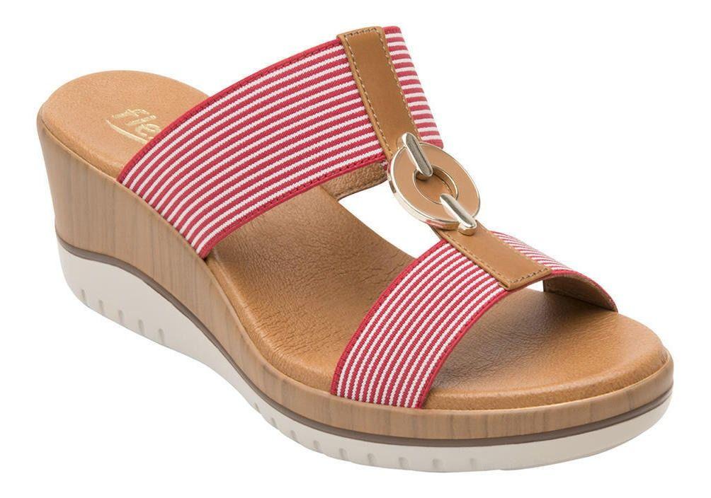 Sandalia Mujer Emily 113306 Roja Flexi-4