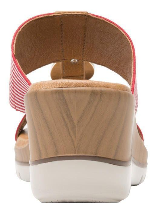 Sandalia Mujer Emily 113306 Roja Flexi-9