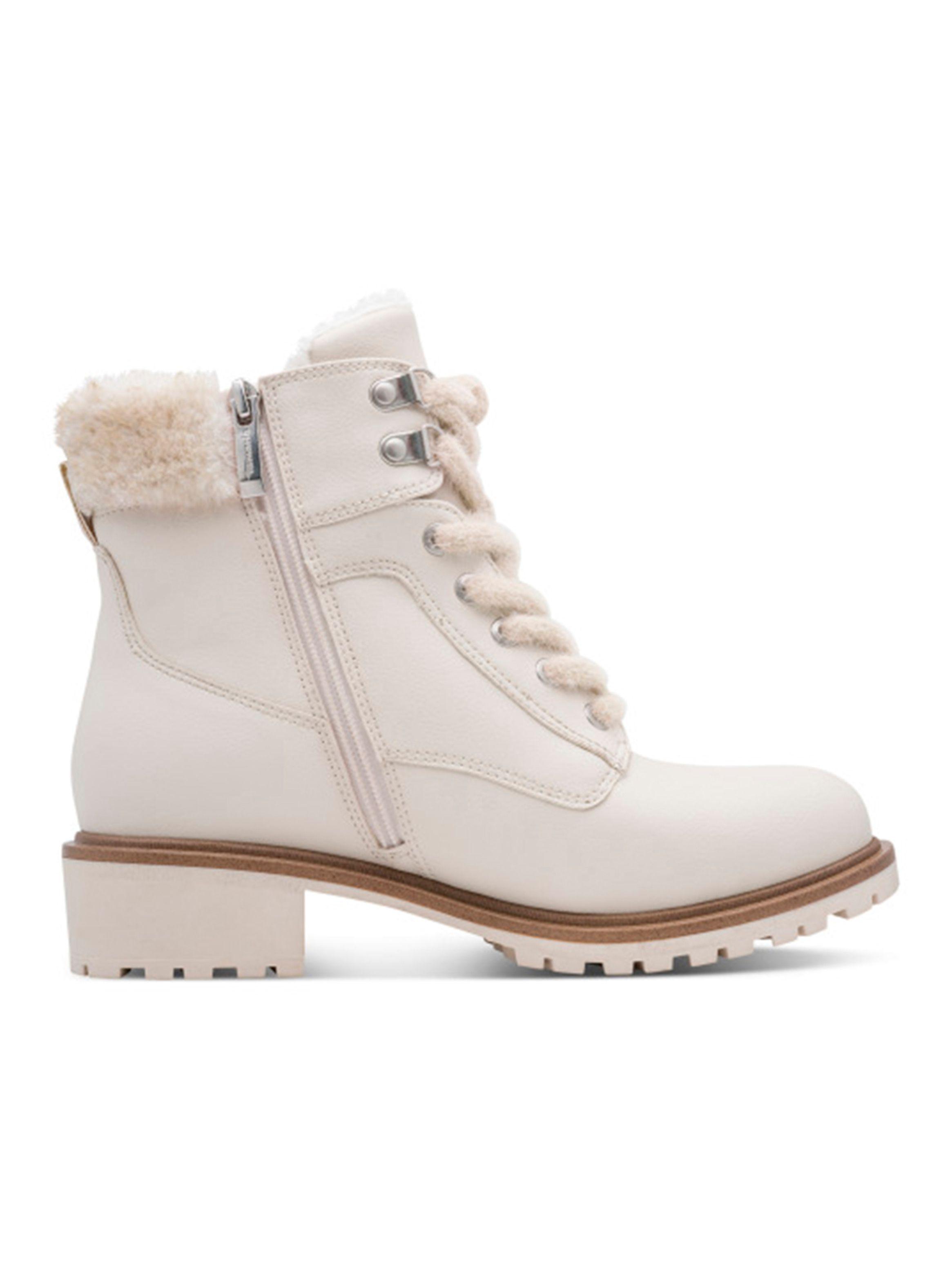 Botín Mujer 26266-43 Blanco crema-4