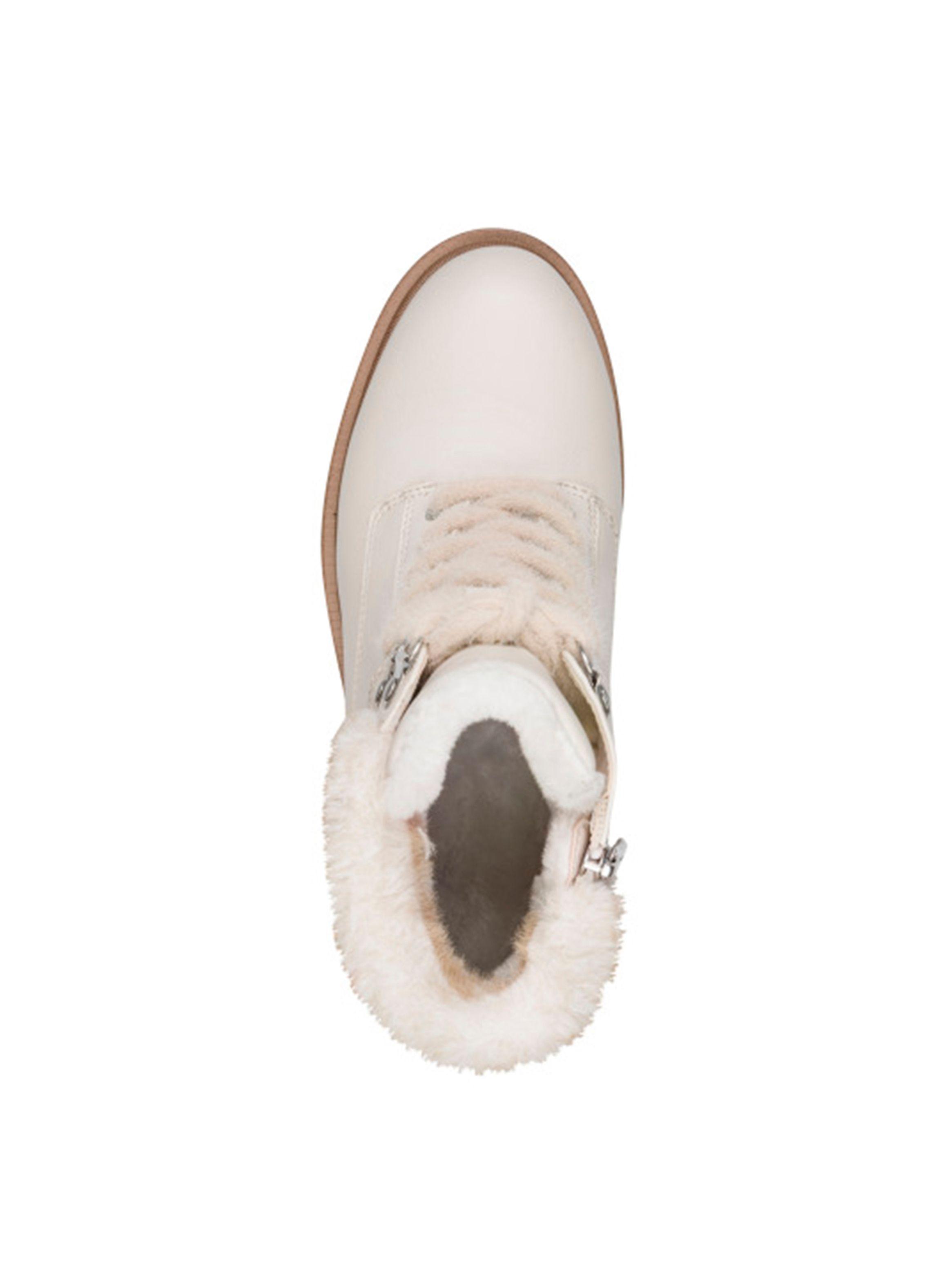 Botín Mujer 26266-43 Blanco crema-5