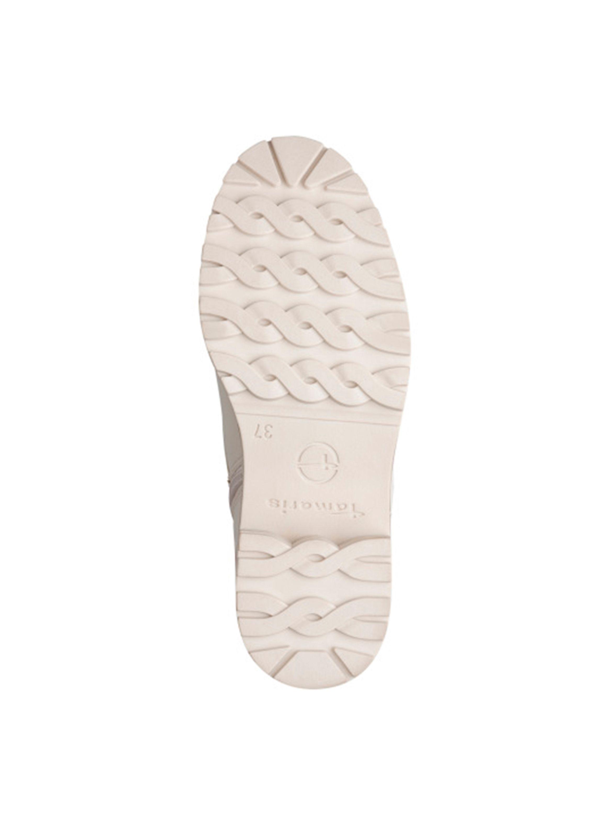 Botín Mujer 26266-43 Blanco crema-6