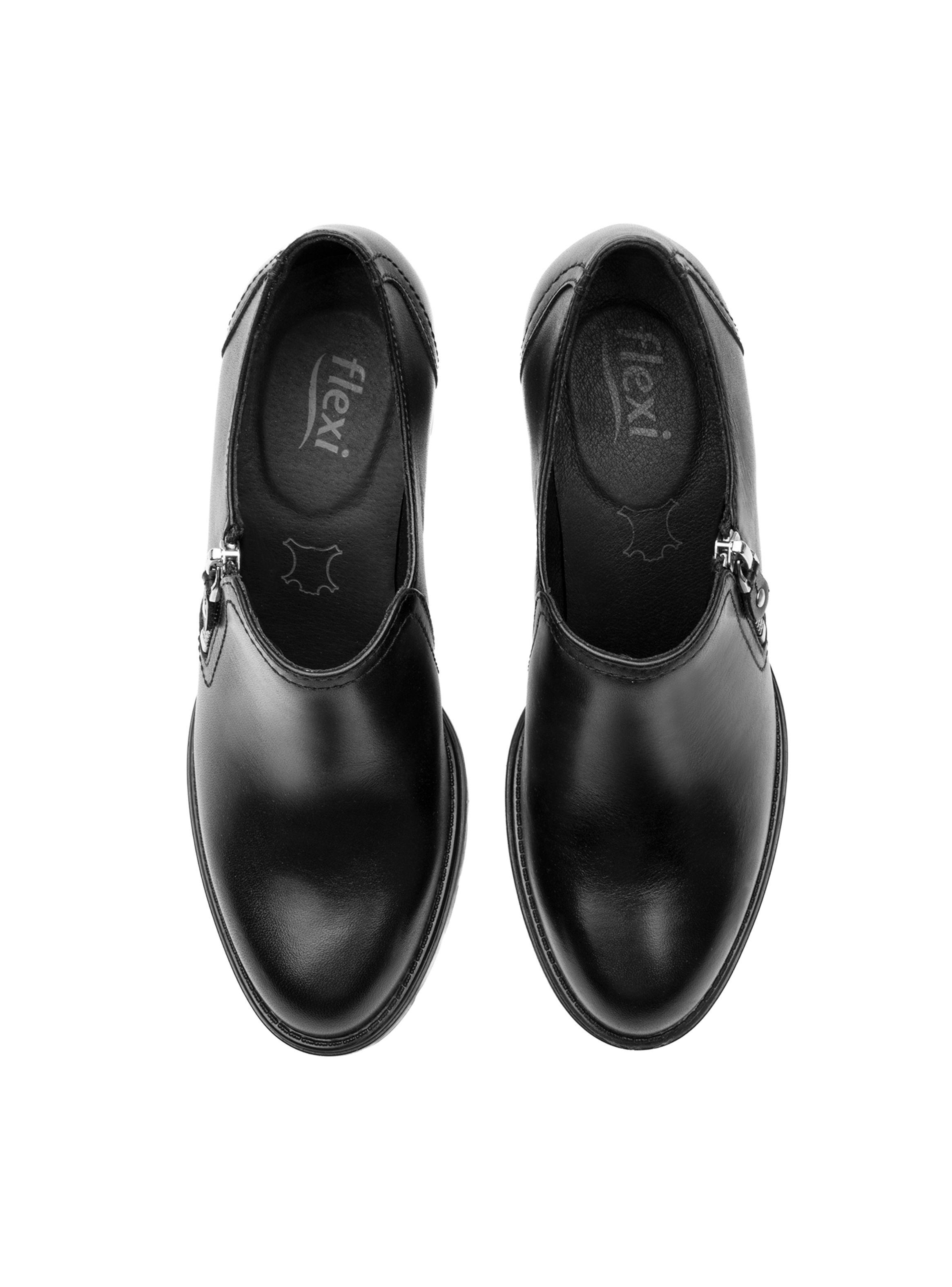 Bootie Mujer Carline 137102 Negro Flexi-6