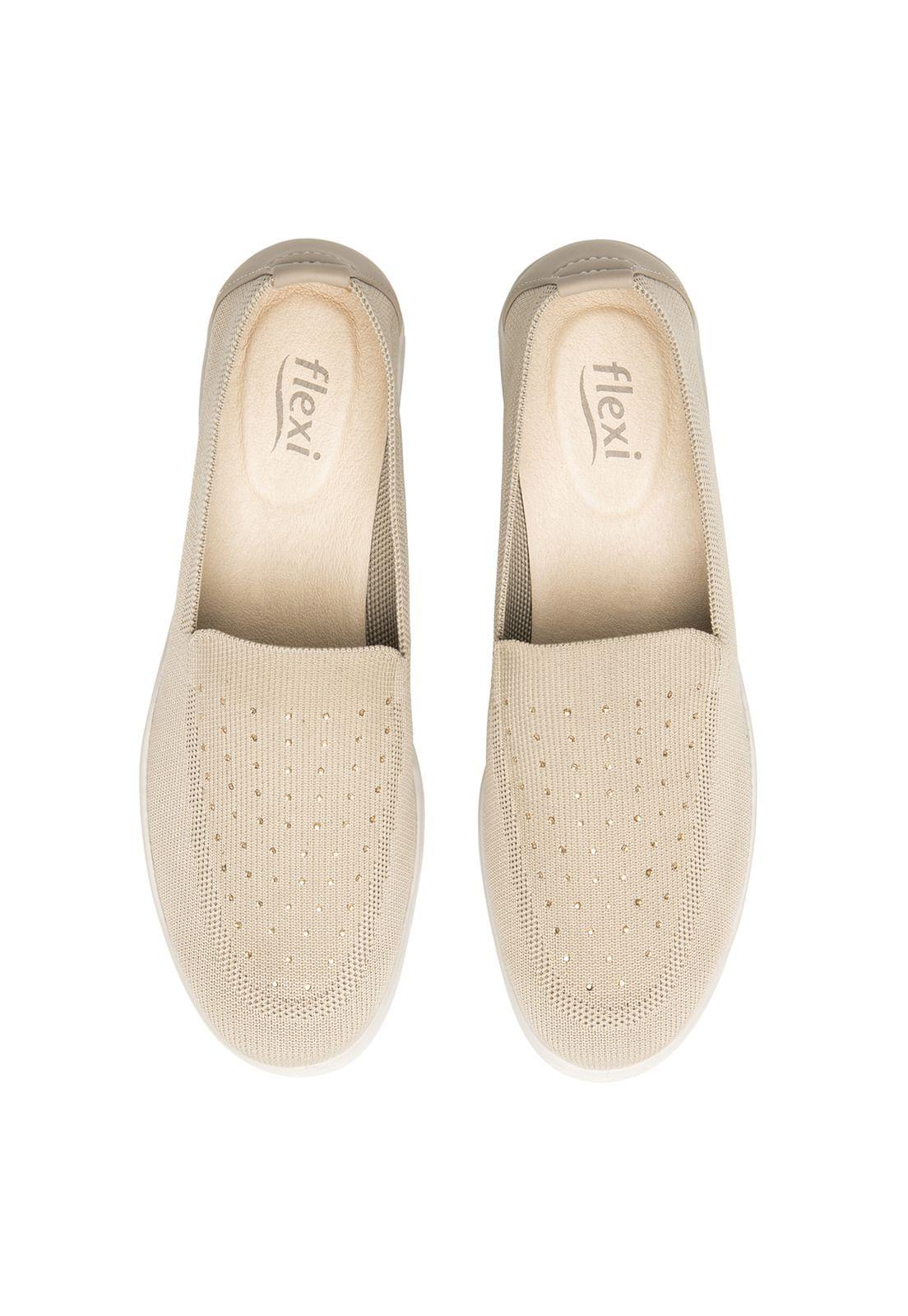 Zapato Mujer Cataleya 104817 Beige Flexi-5