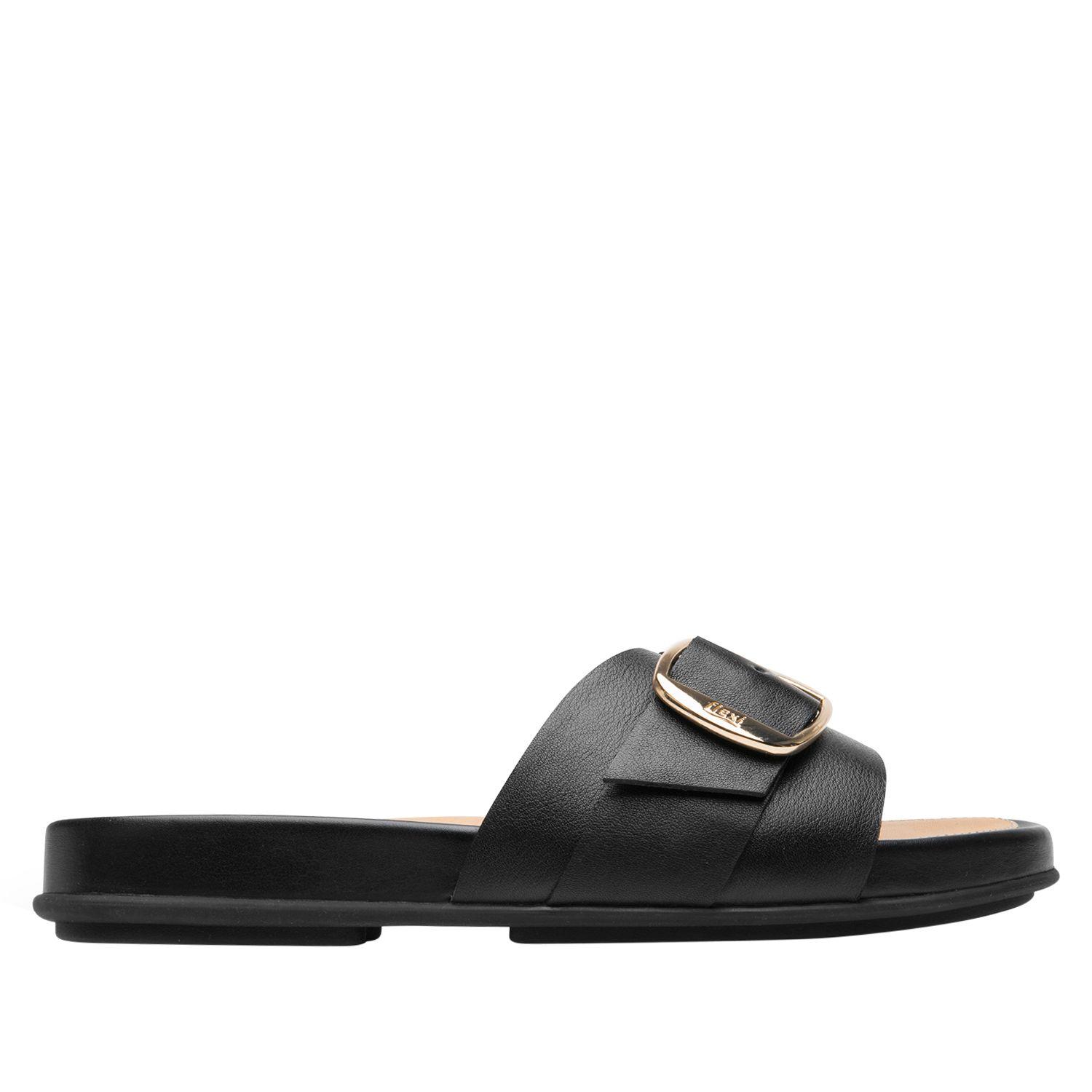 Sandalia Mujer Caterina 133601 Negro Flexi-0