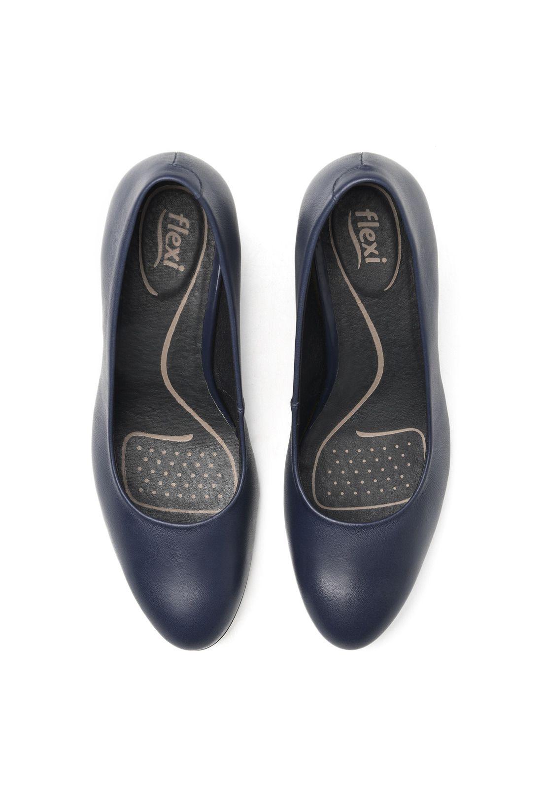Zapato Mujer Pipa 124401 Azul Marino-5