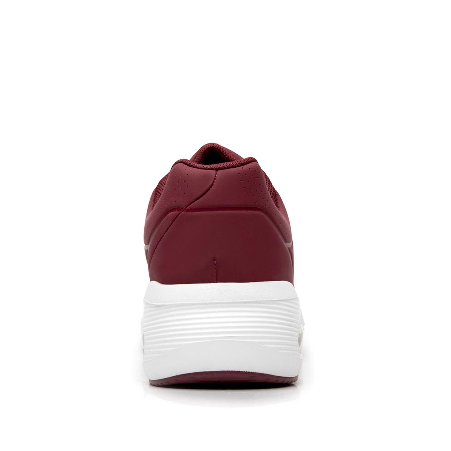 Zapatilla Mujer Saluma 131501 Burdeo Flexi-4