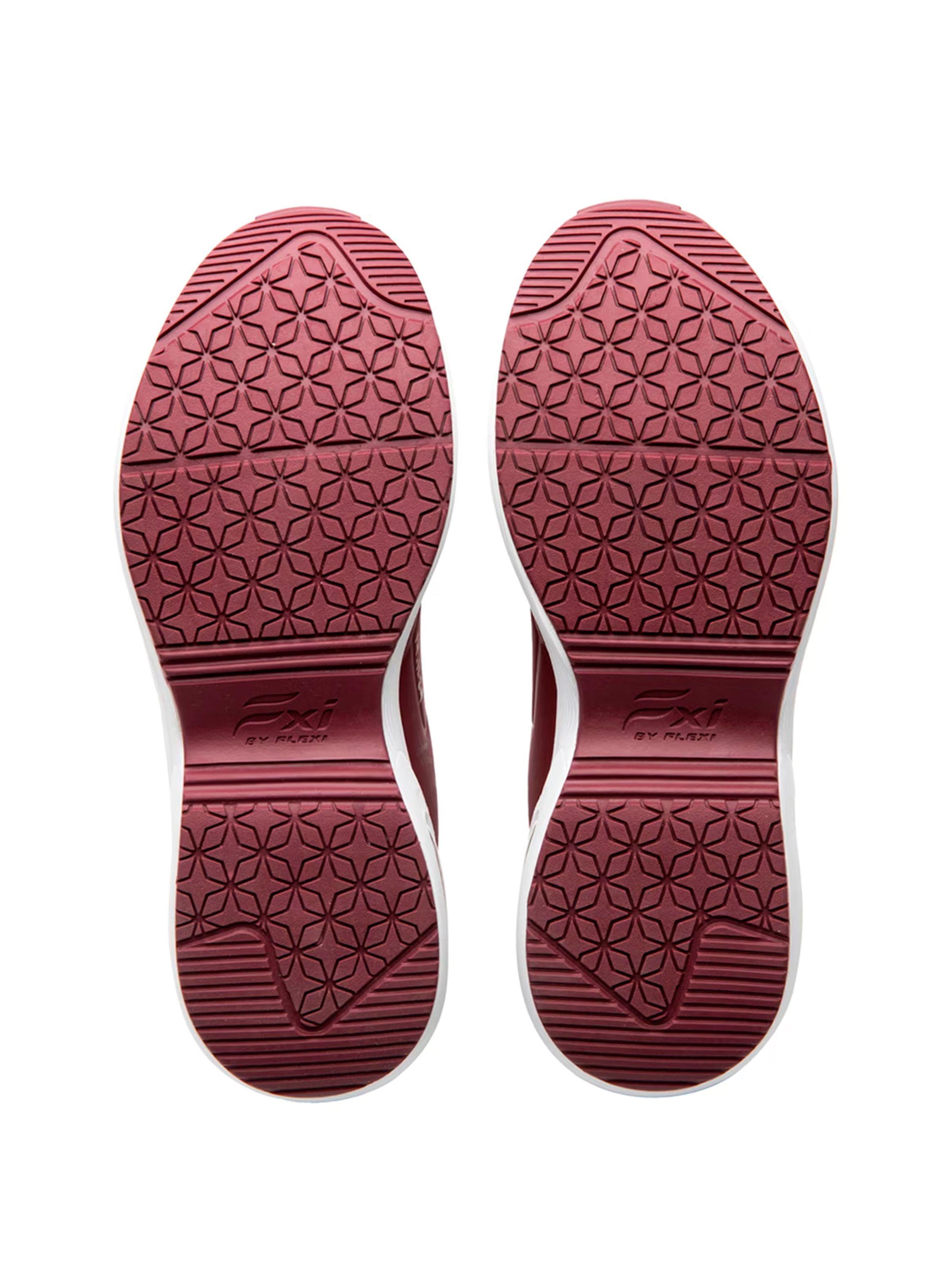Zapatilla Mujer Saluma 131501 Burdeo-6