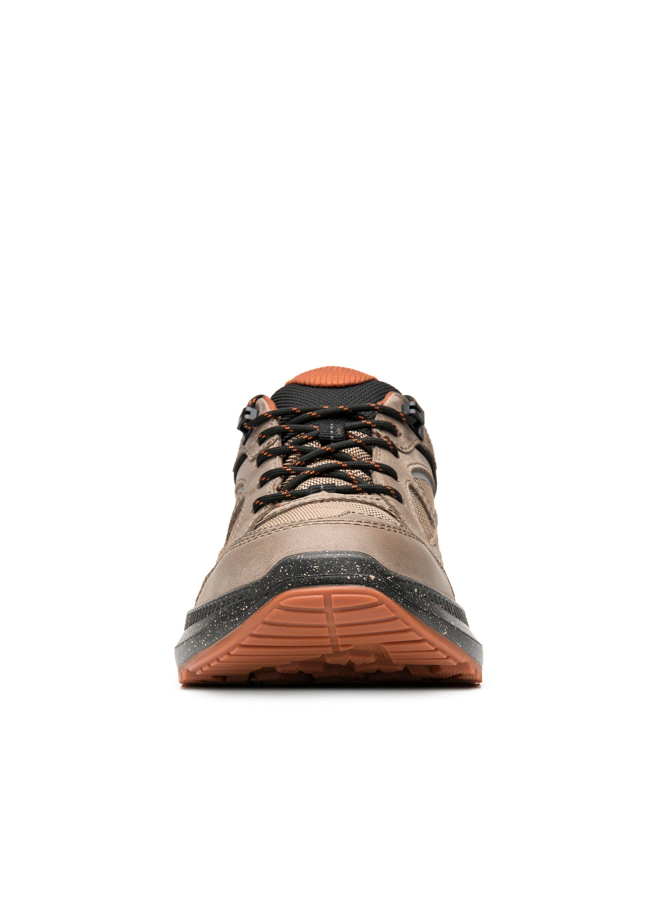Zapato Outdoor Hombre Lawson 420306 Taupe Y Negro-3