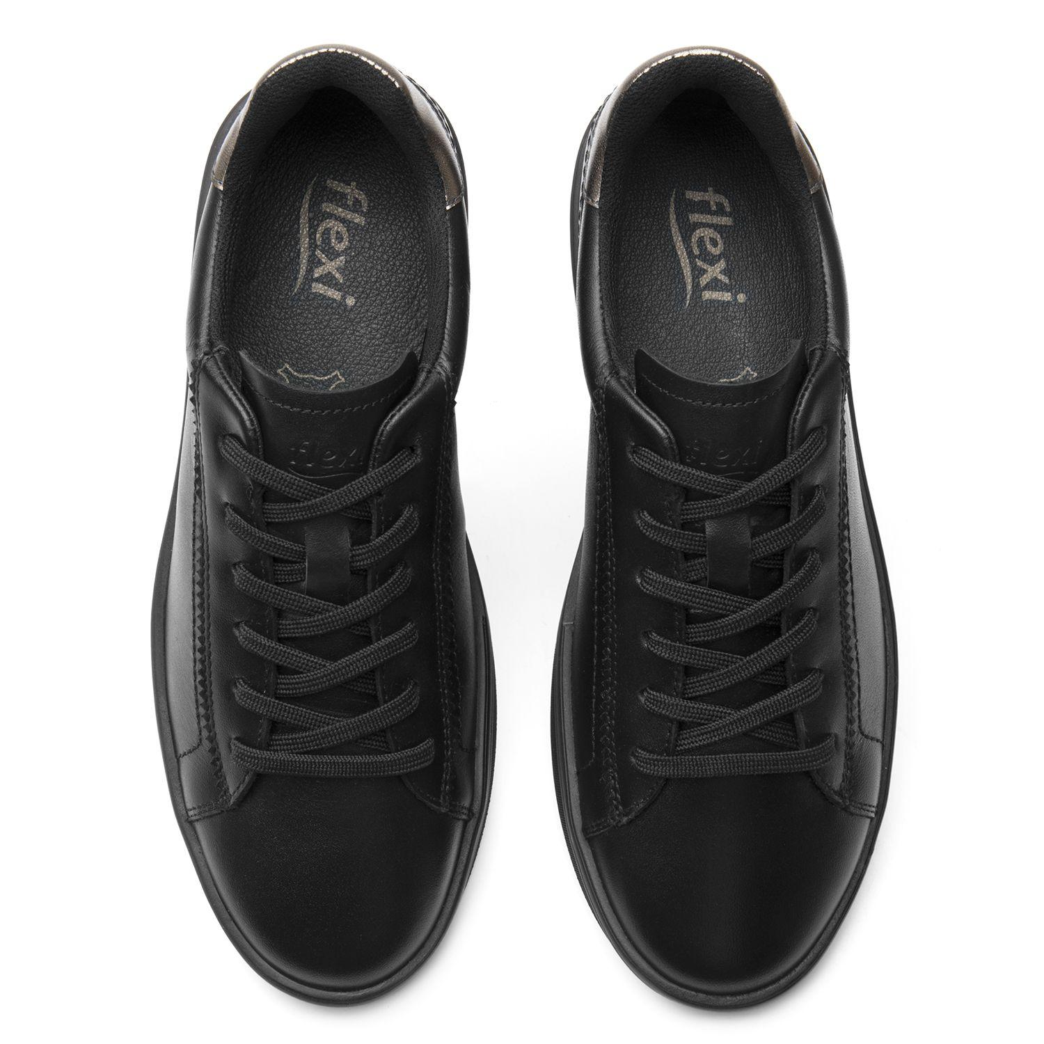 Zapatilla Mujer Milan 134501 Negro Flexi-5