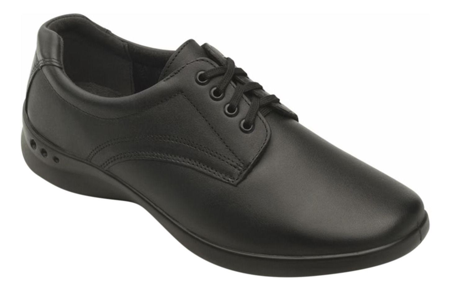 Zapato Mujer Cuero Ofelia Negro Flexi-1