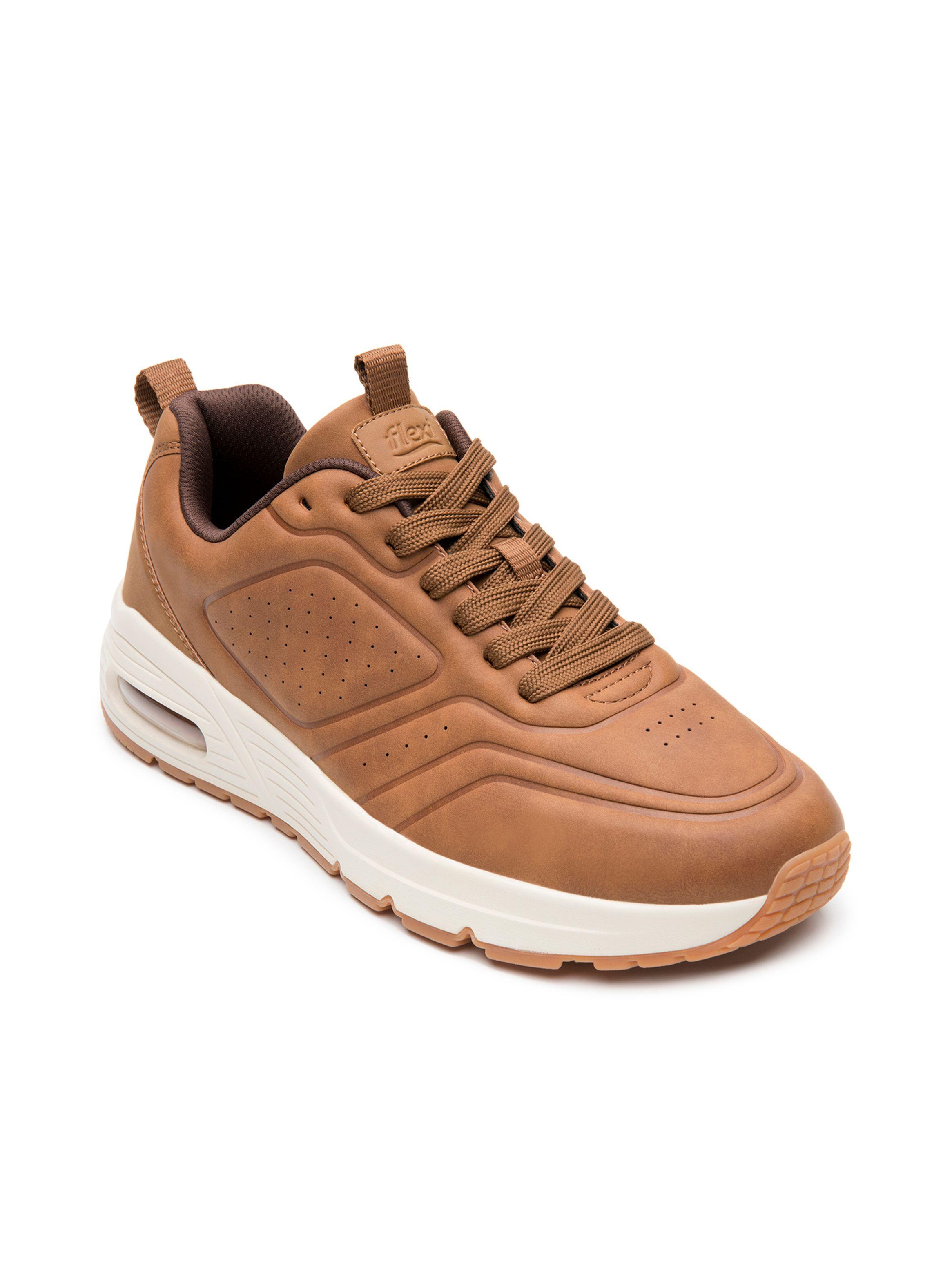 Zapatilla Hombre Maddox 422403 Café Flexi-1