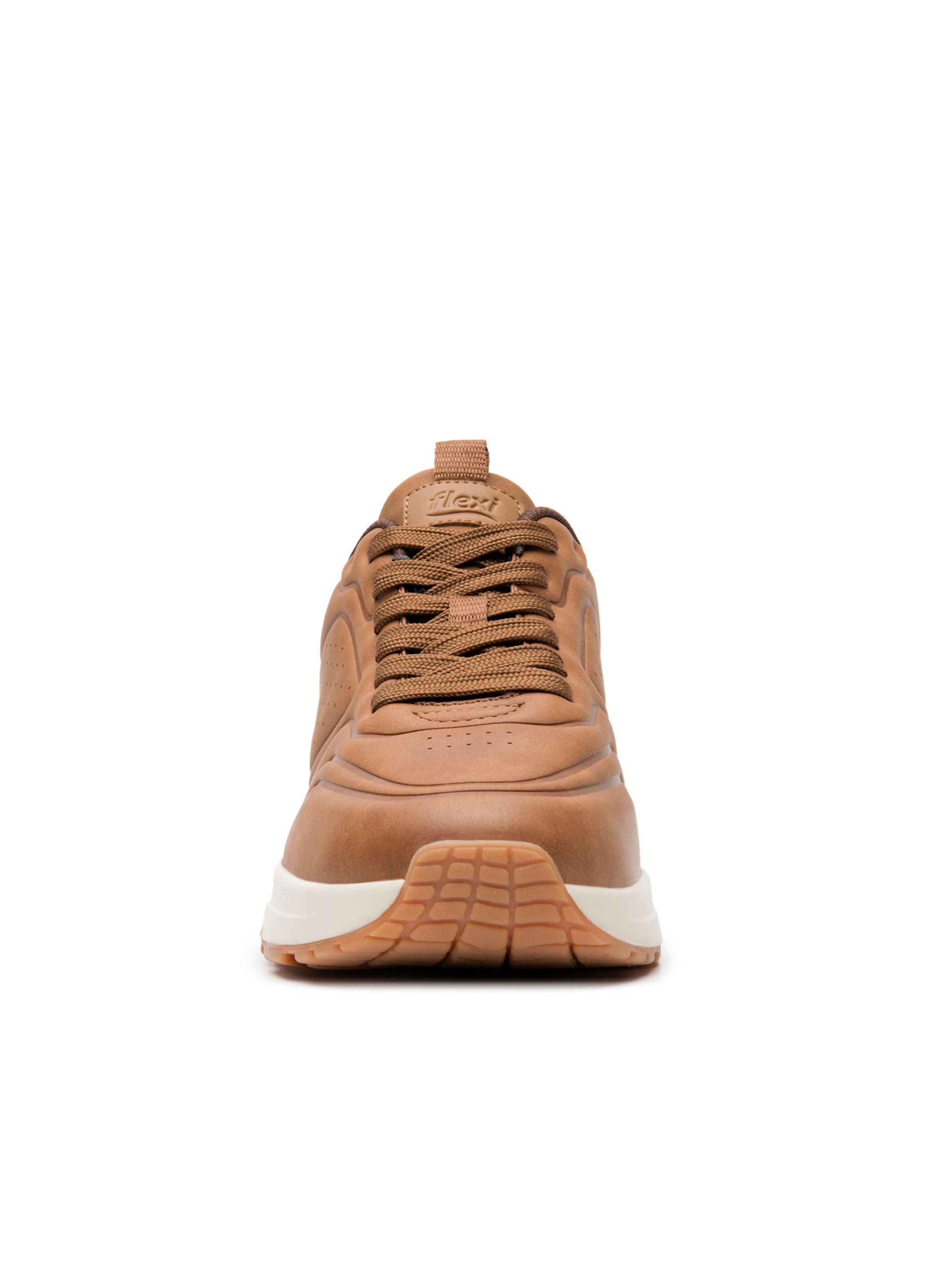 Zapatilla Hombre Maddox 422403 Café Flexi-3