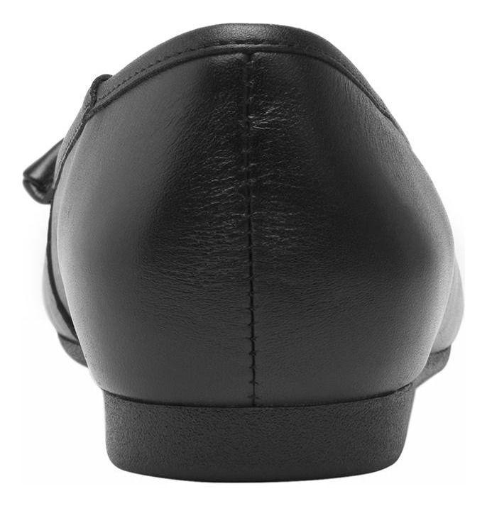 Ballerina Mujer Cuero Marie Negro Flexi-4