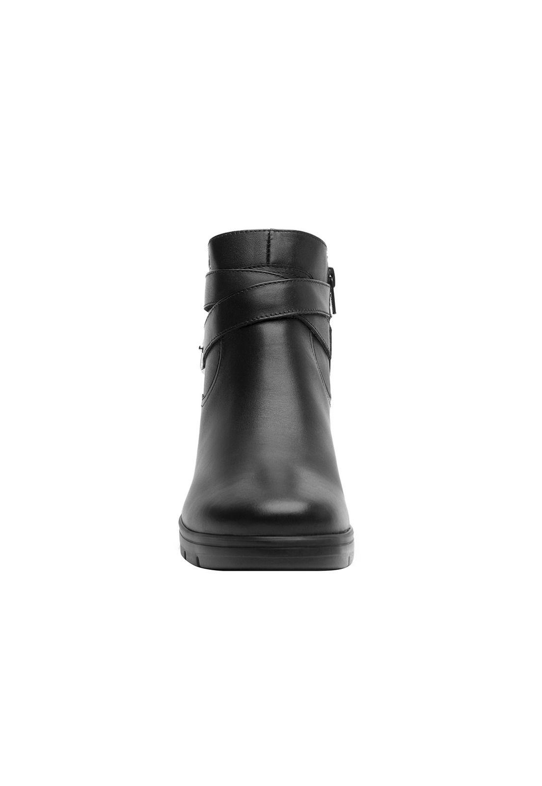 Botin Cataleya Negro Flexi-4