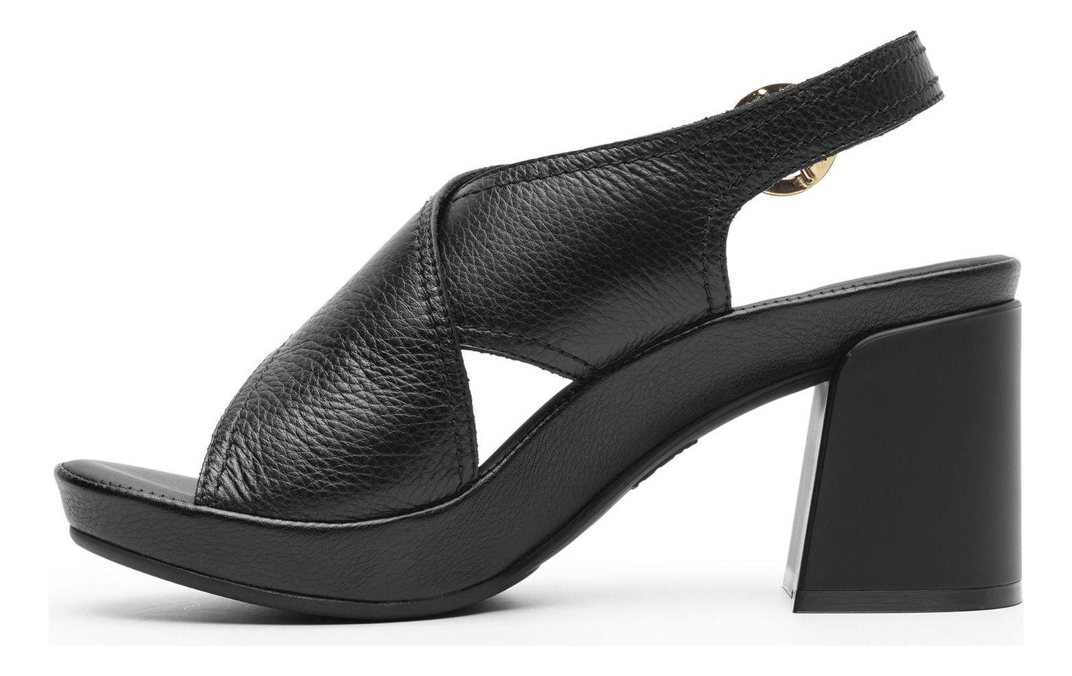 Sandalia Mujer Birgit 122701 Negra Flexi-2