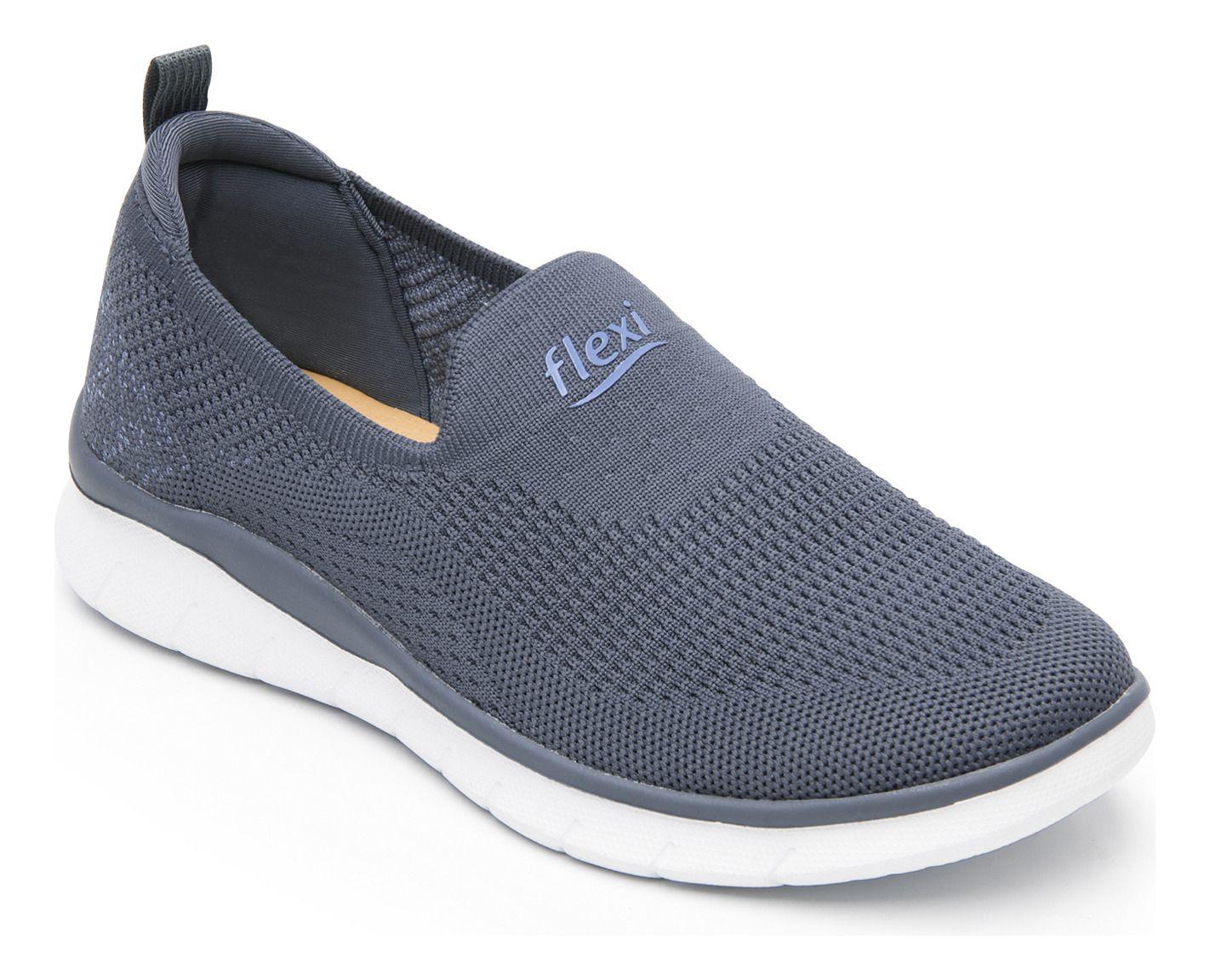 Zapatilla Mujer Ashley 125607 Azul Osc. Flexi-2