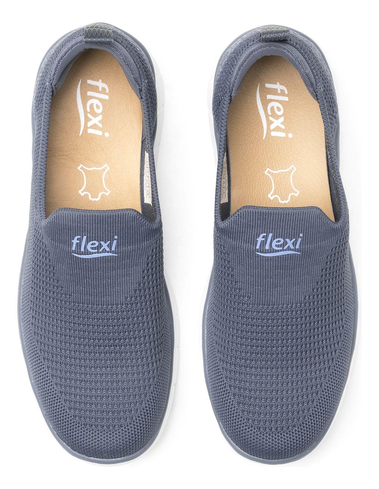 Zapatilla Mujer Ashley 125607 Azul Osc. Flexi-8