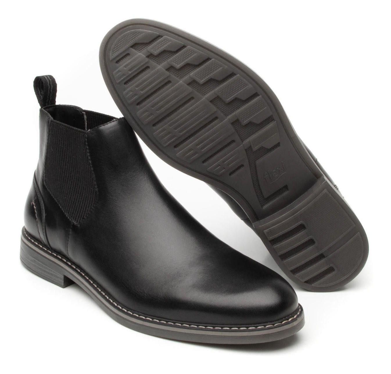 Botin Hombre Dinamo 404604 Negro Flexi-4
