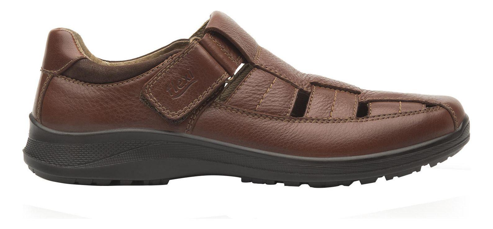 Sandalia Hombre Santiago 50807 Tan Flexi-0