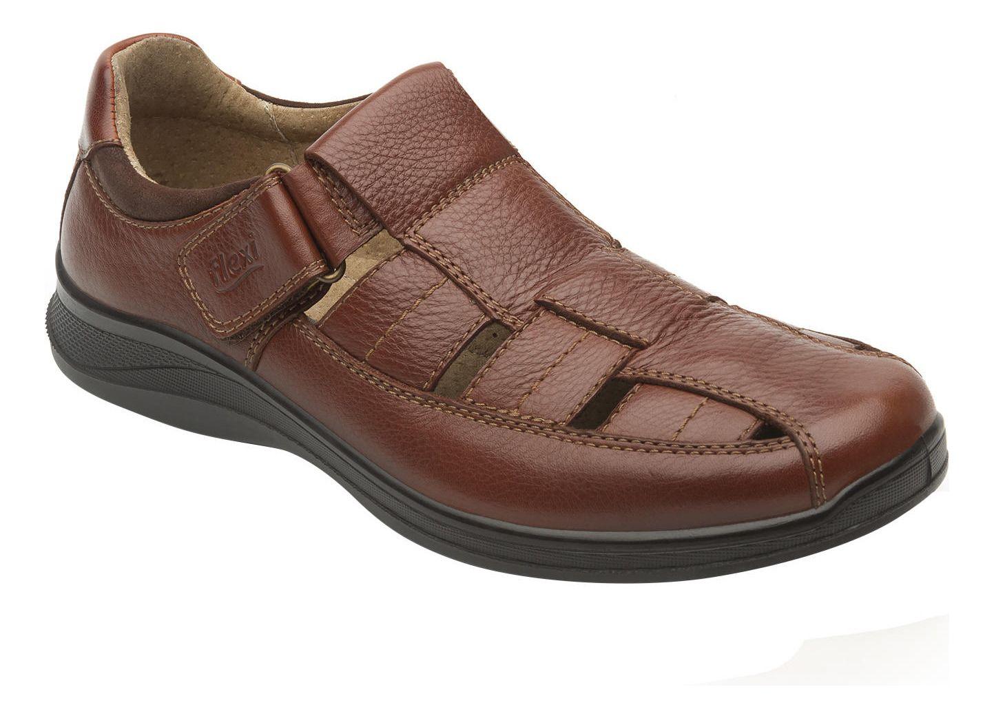 Sandalia Hombre Santiago 50807 Tan Flexi-1
