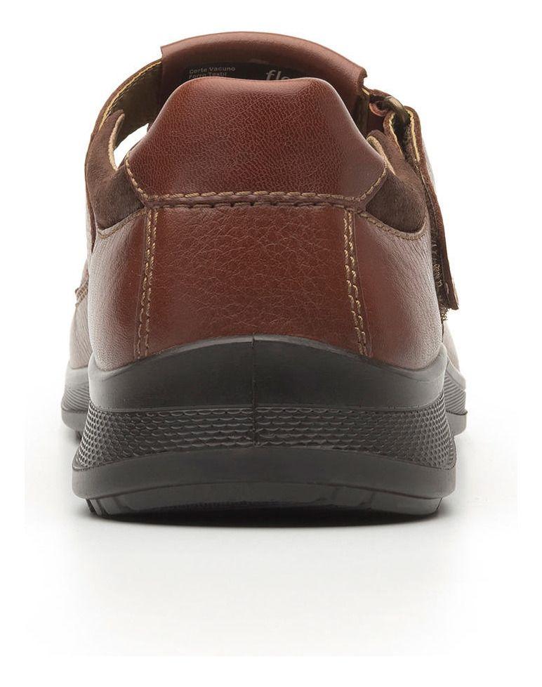 Sandalia Hombre Santiago 50807 Tan Flexi-5