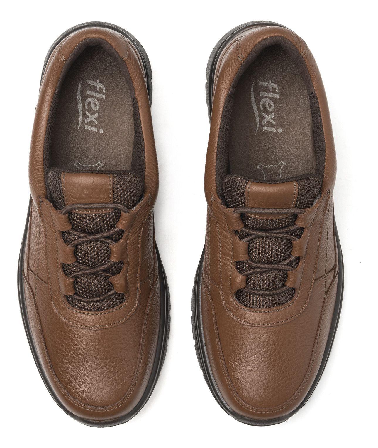 Zapatilla Mujer Azure 130201 Café Flexi-5