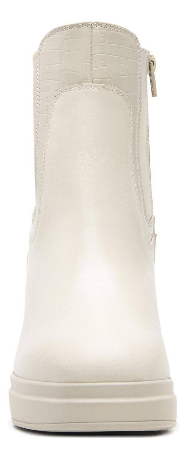 Botín Mujer Mandy 127402 Perla Flexi-3