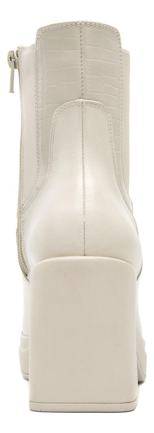 Botín Mujer Mandy 127402 Perla Flexi-4