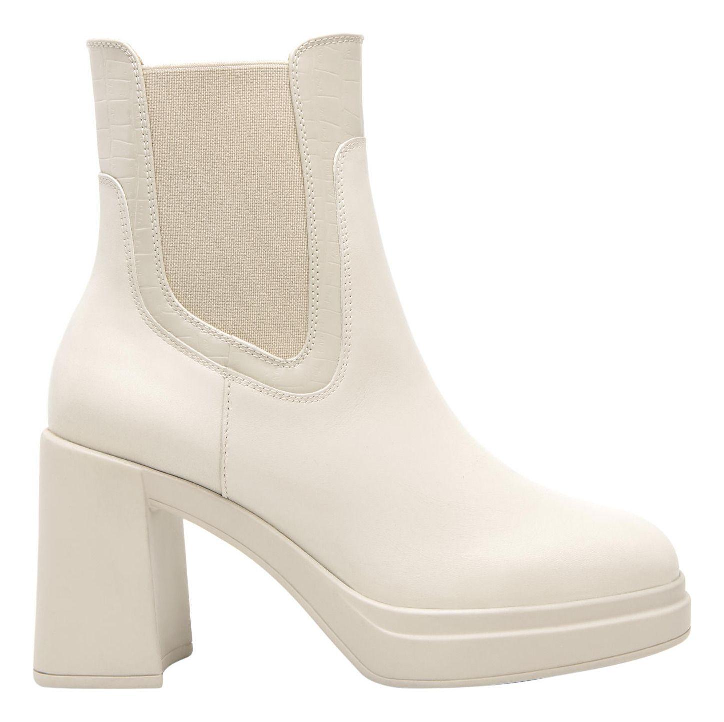 Botín Mujer Mandy 127402 Perla Flexi-4