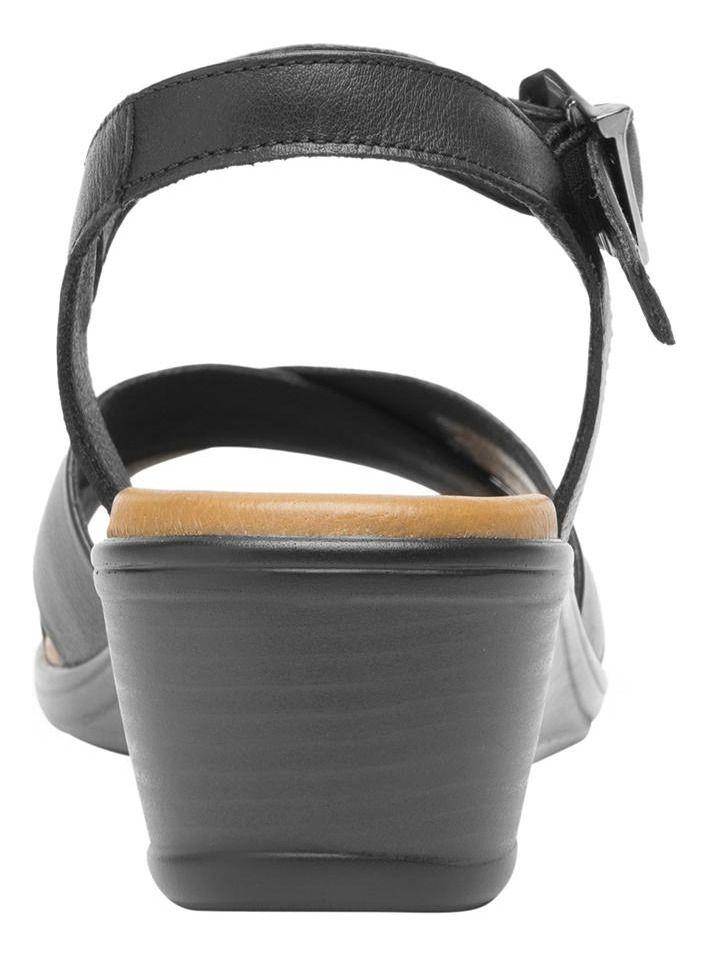 Sandalia Mujer Cuero Zura Negro Flexi-3