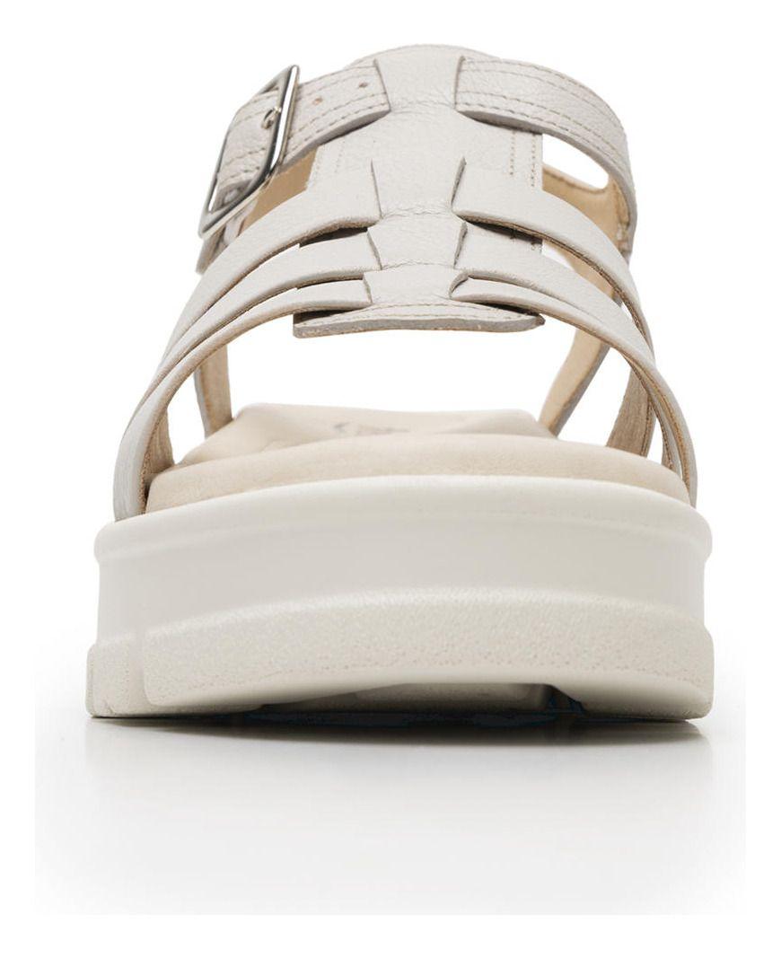 Sandalia Mujer Lexa 128503 Blanco Marfil Flexi-4