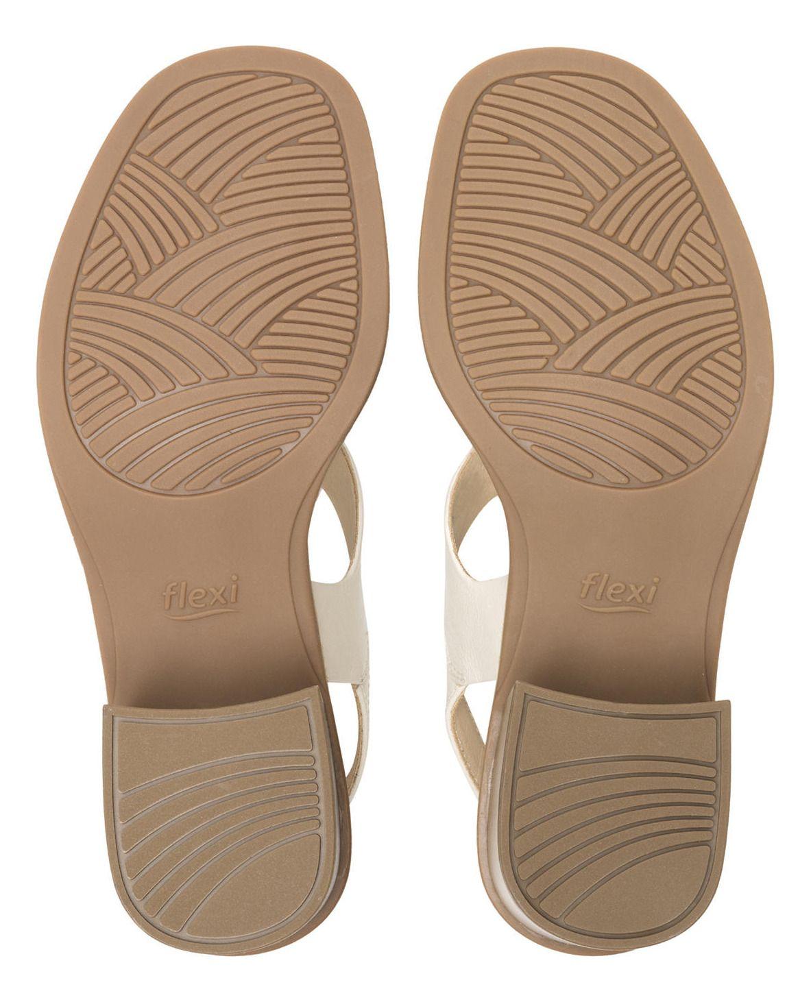Sandalia Mujer Itacare 128404 Blanco Algodón Flexi-6