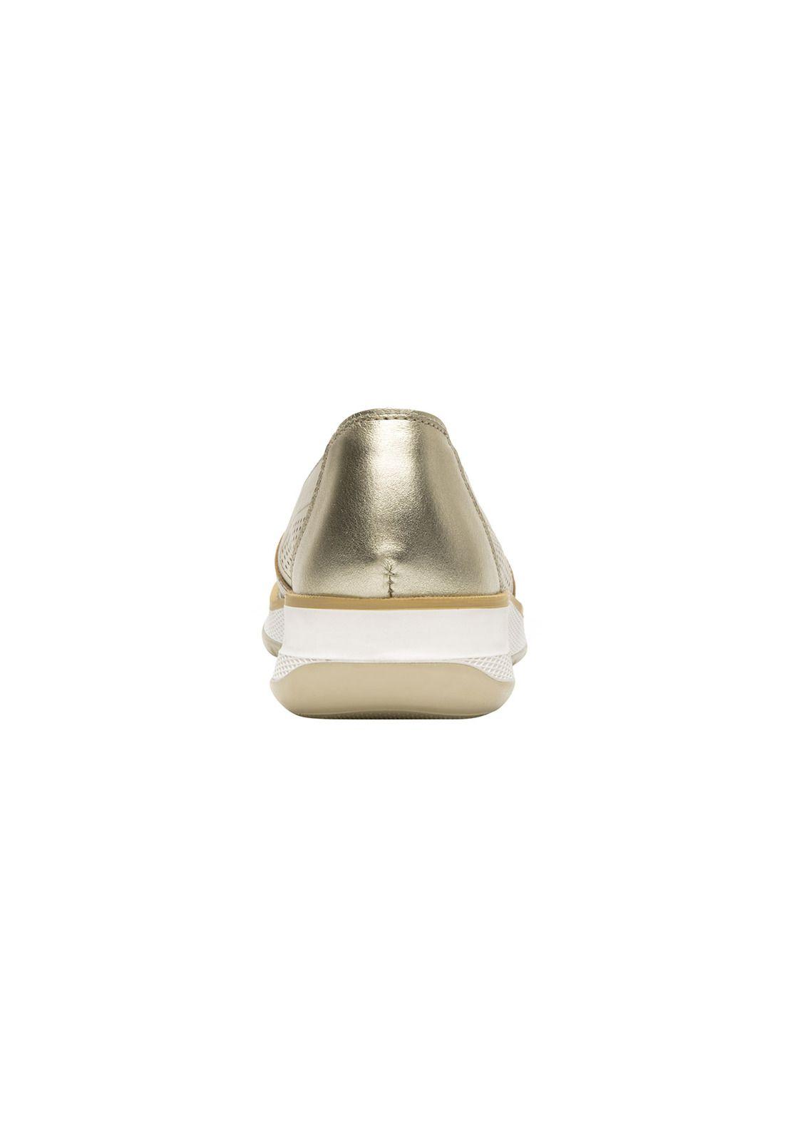Zapatilla Mujer Rosaura Dorado Flexi-5