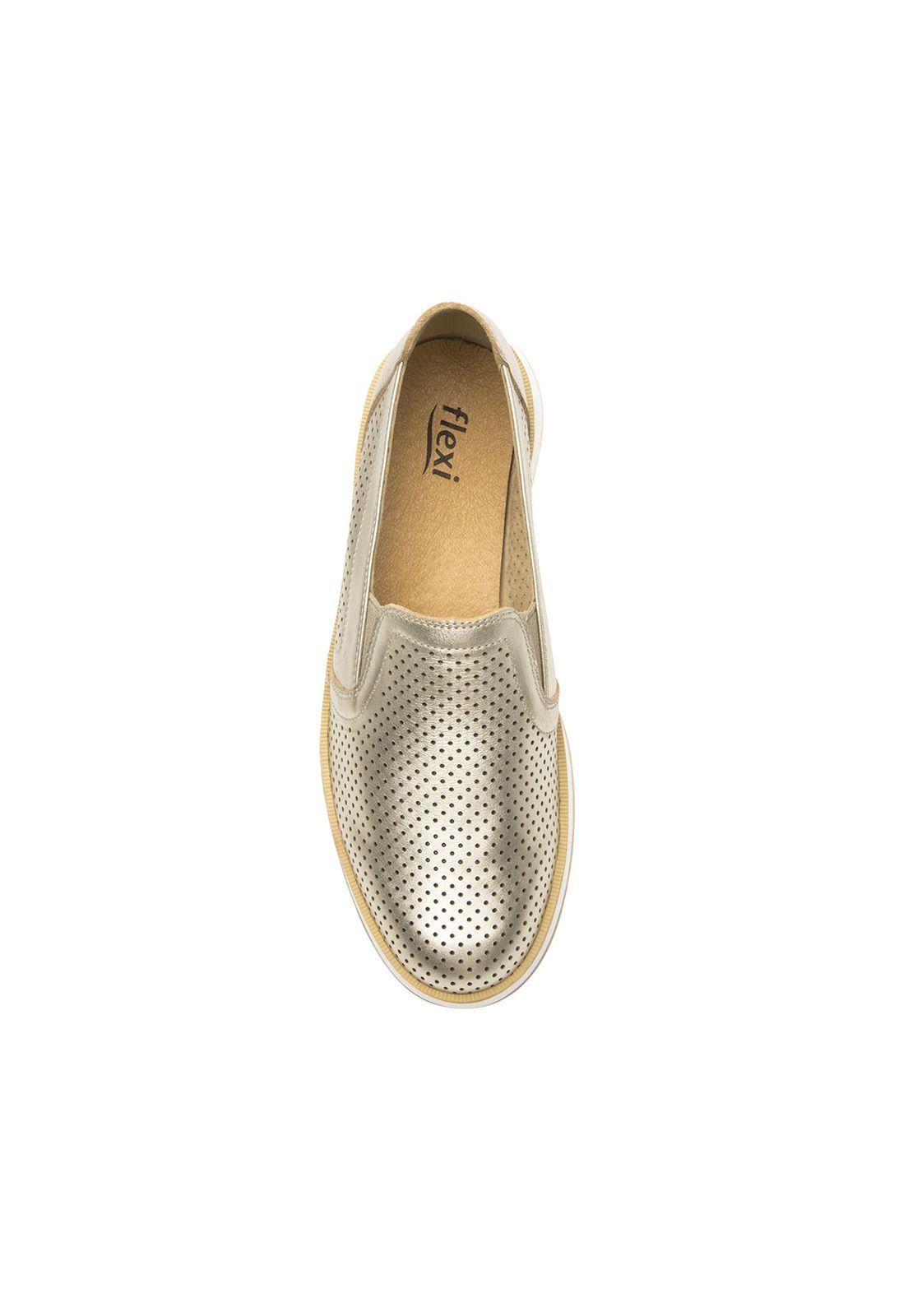 Zapatilla Mujer Rosaura Dorado Flexi-6