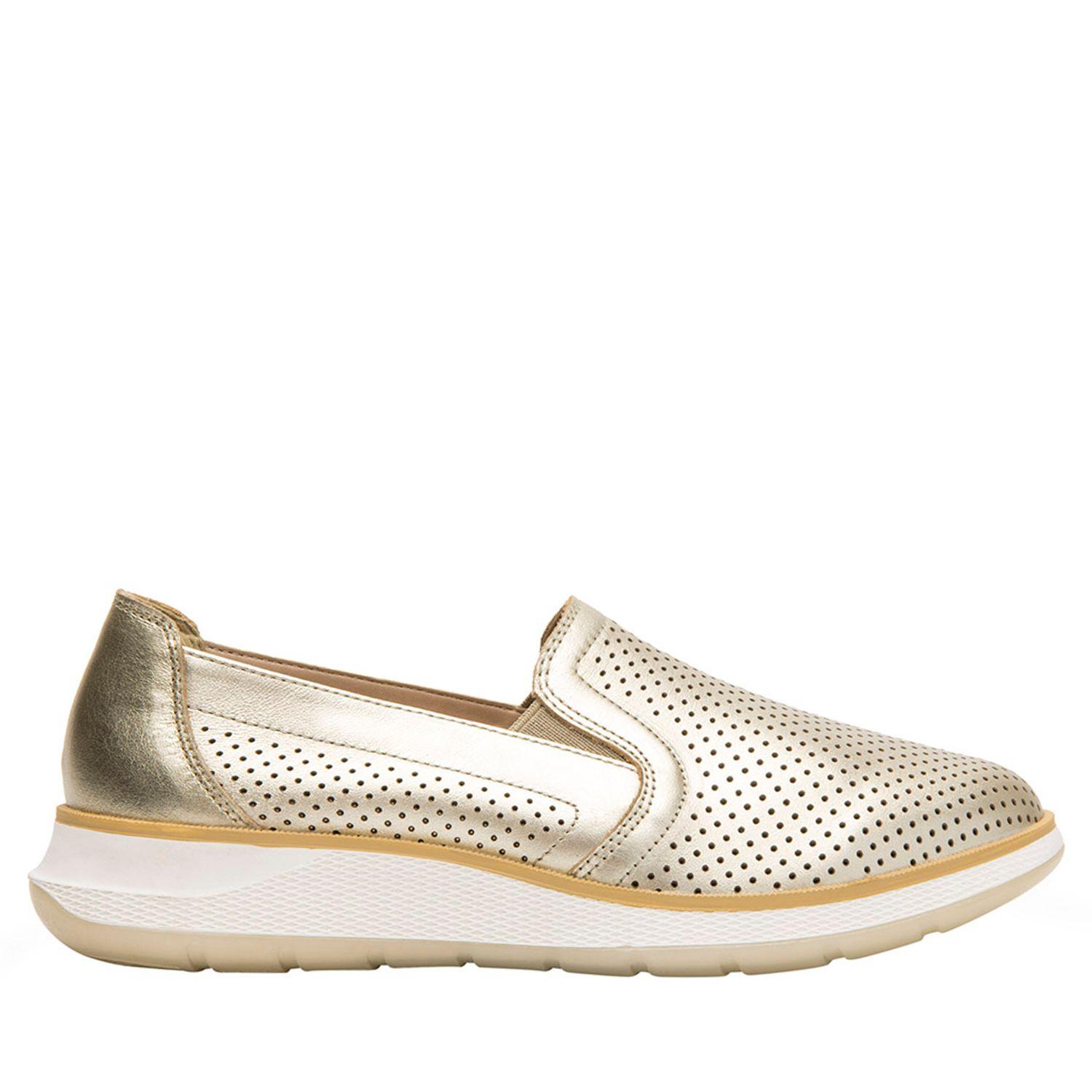 Zapatilla Mujer Rosaura Dorado Flexi-0