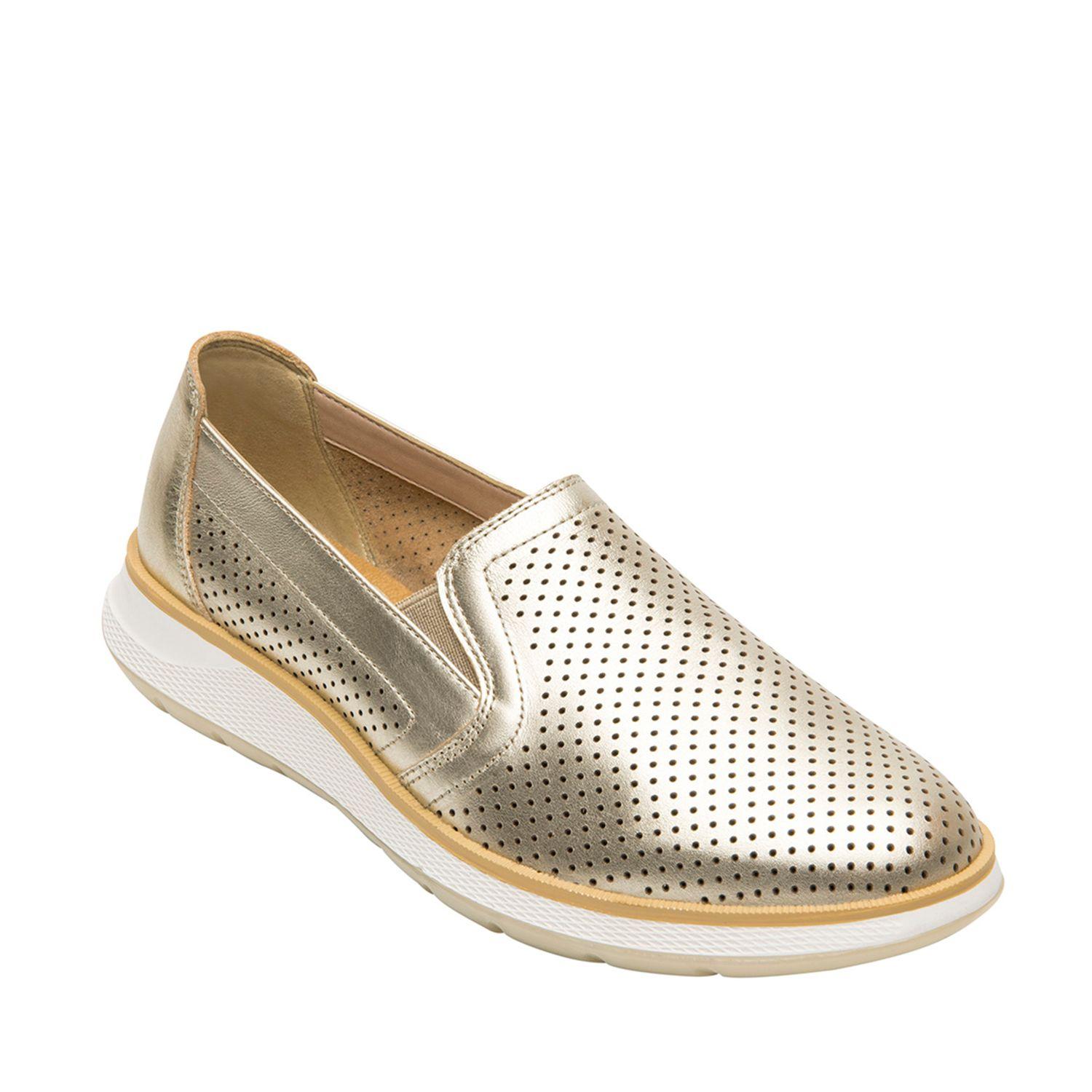 Zapatilla Mujer Rosaura Dorado Flexi-1