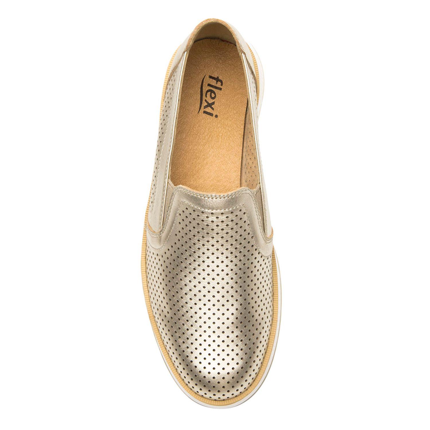 Zapatilla Mujer Rosaura Dorado Flexi-6