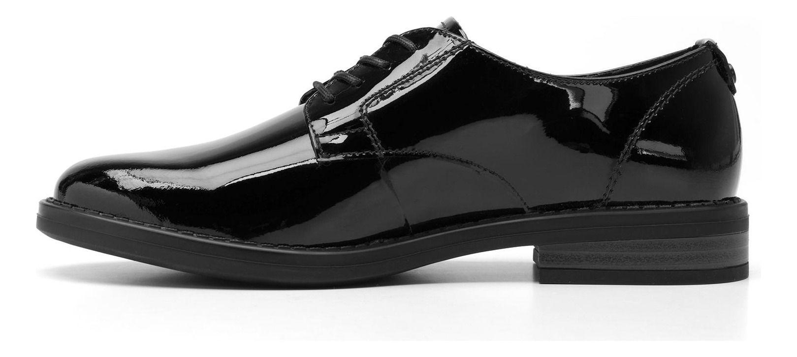 Zapato Mujer Cuero Zenobia 126901 Negro Flexi-2