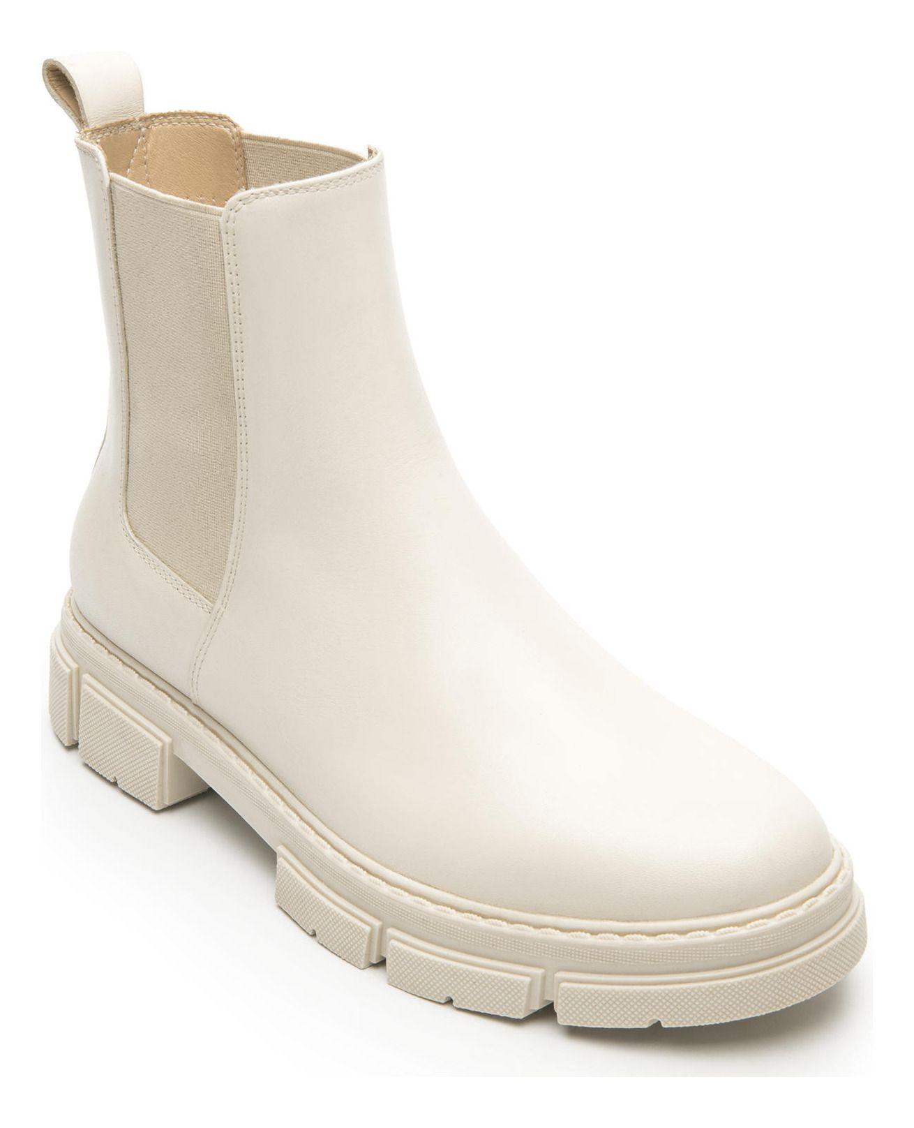 Botín Mujer Dune 124604 Beige Flexi-9