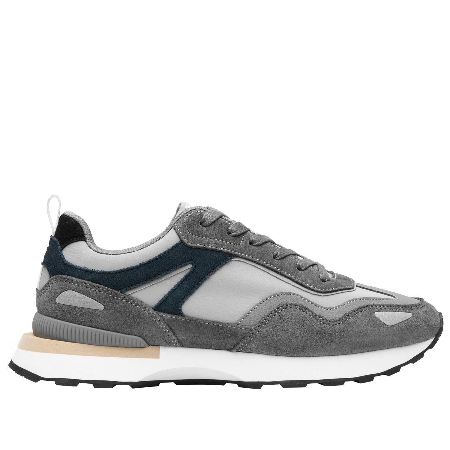 Zapatilla Hombre King 420702 Gris Flexi-0