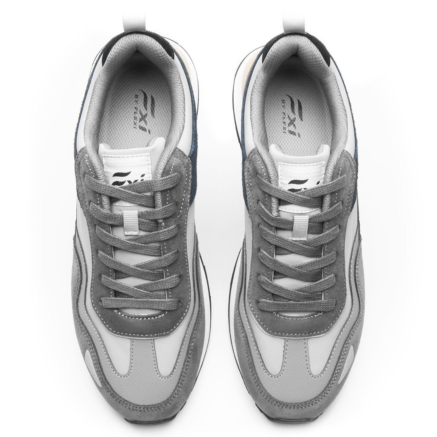 Zapatilla Hombre King 420702 Gris Flexi-5