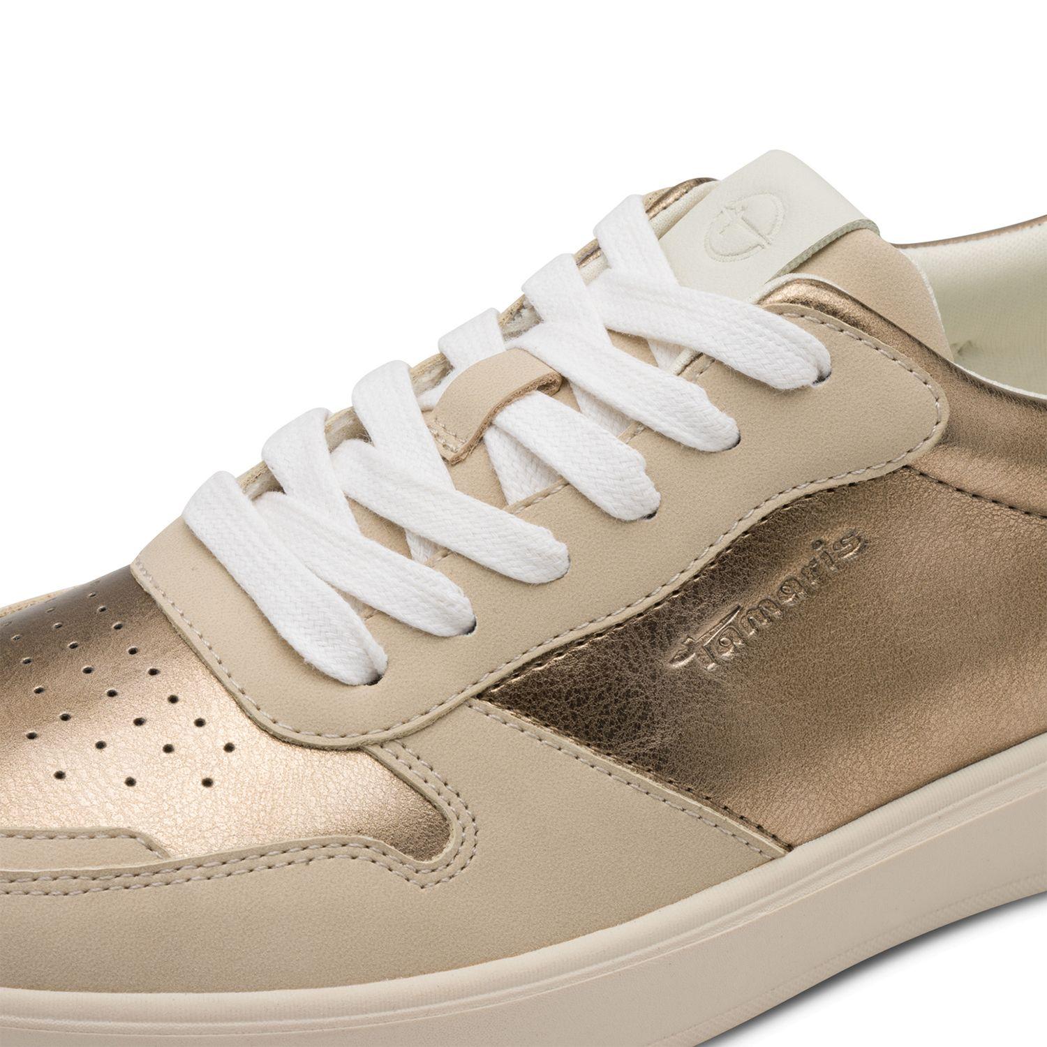 Zapatilla Mujer 23763-45 Dorada  Tamaris-1